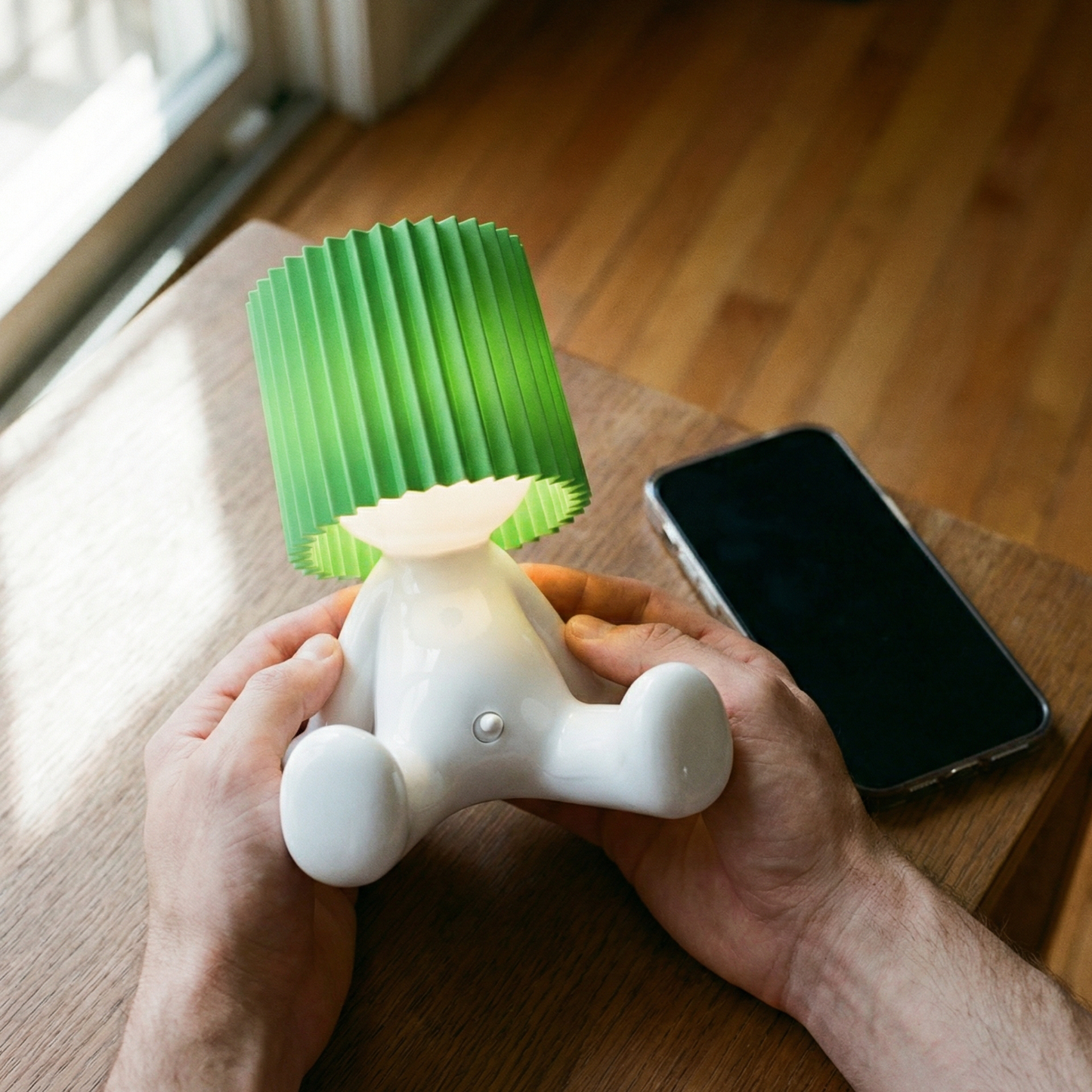 Larry the Lamp - Sitting